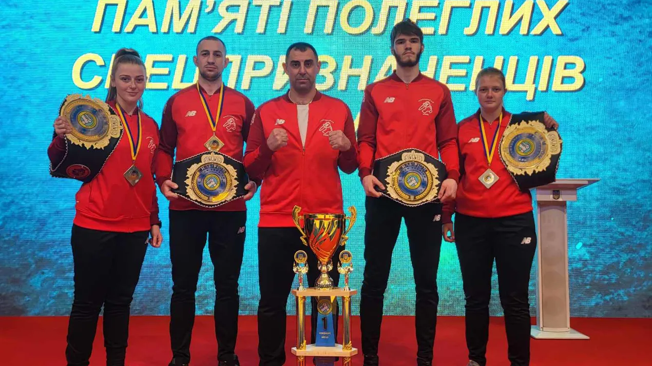 Вітаємо переможців Кубка України з рукопашного бою