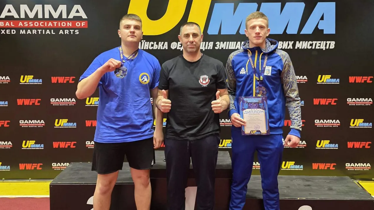 Чемпіонат України зі змішаних бойових мистецтв UFMMA: студенти ФФКСР серед призерів