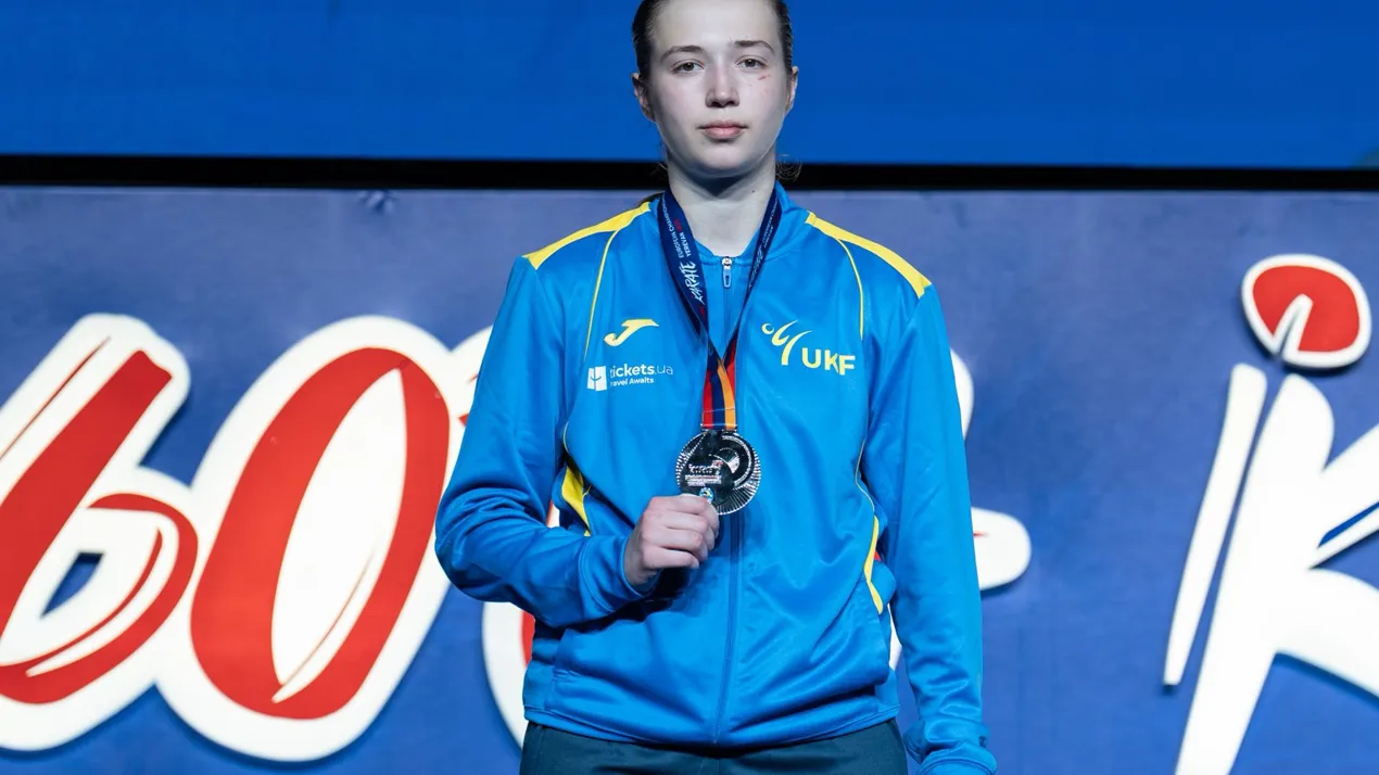 Віце-чемпіонка Європи з карате на 60-му Чемпіонаті Європи серед дорослих!