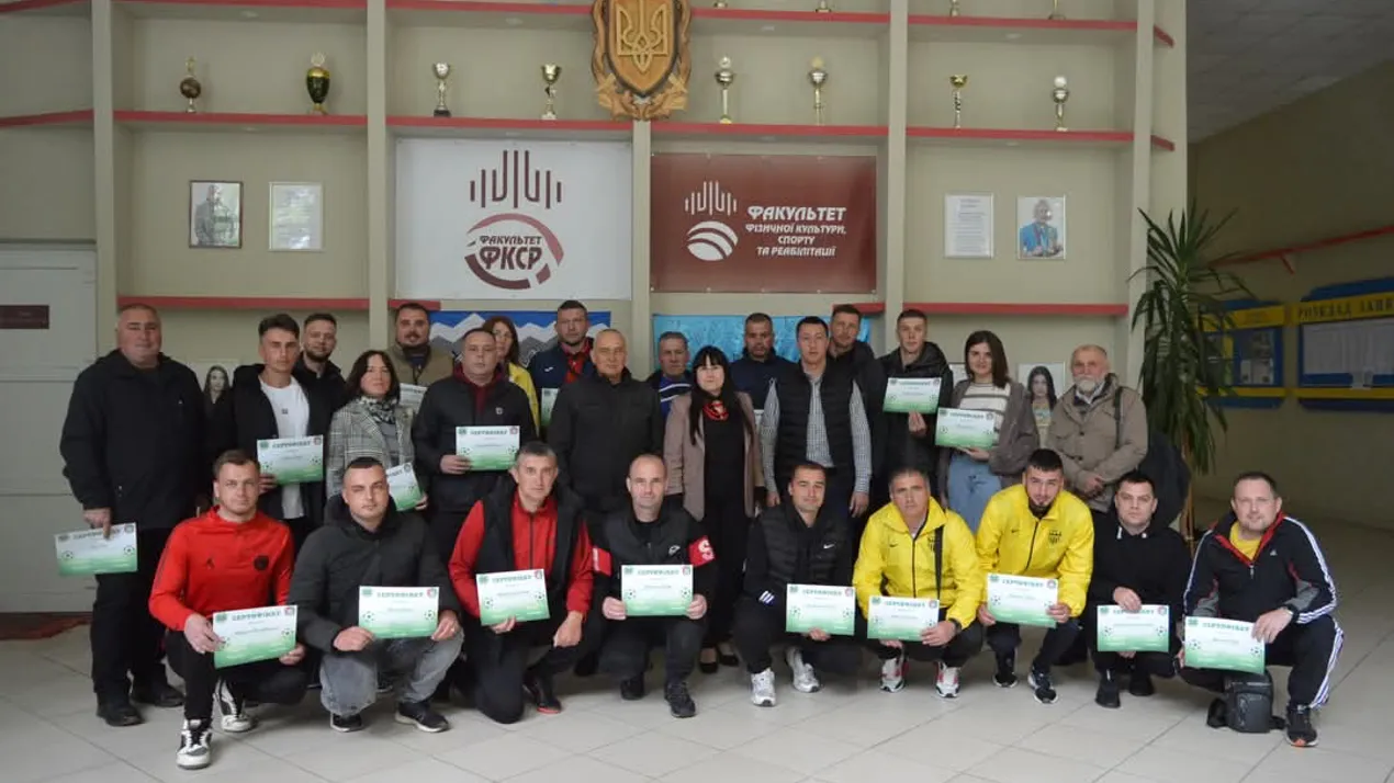 Курси підвищення кваліфікації з модуля "Футбол" для вчителів фізичної культури відбулися в ЧНУ.